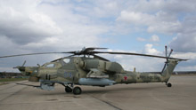 Российский ударный вертолет Ми-28