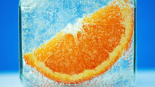 Замороженный апельсин