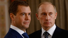 Медведев Д.А. и Путин В.В.